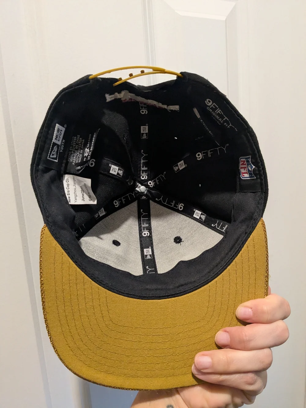 New Era Black Youth 9FIFTY Snapback Hat